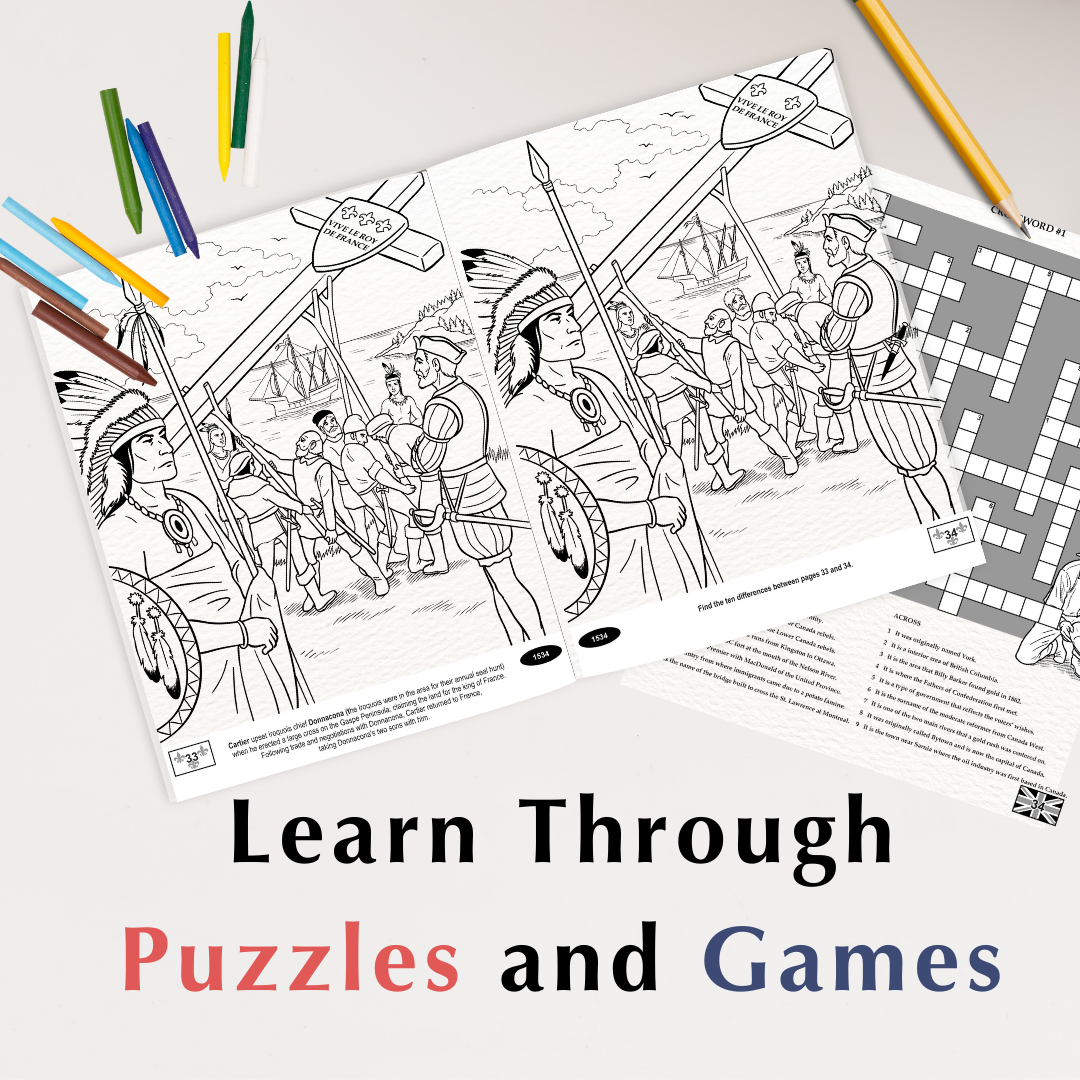History of Canada Activity Book