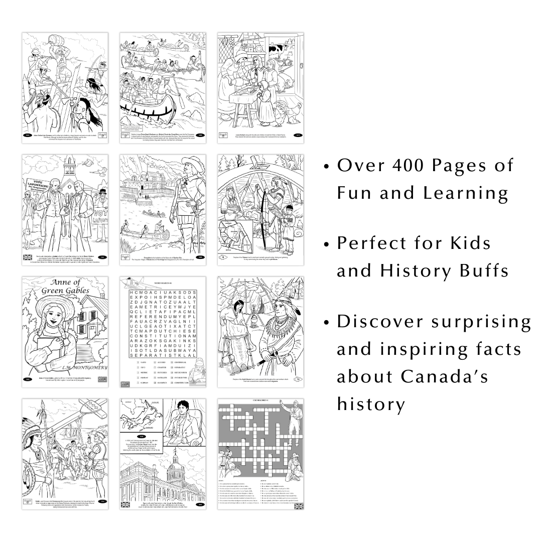 History of Canada Activity Book