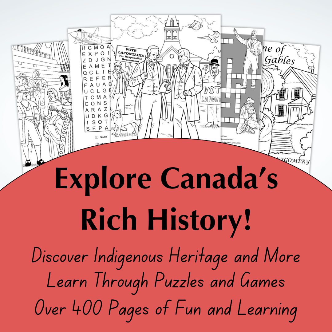 History of Canada Activity Book